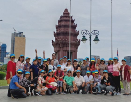 ĐOÀN CHI LINH VÀ CHUYẾN ĐI CAMPUCHIA