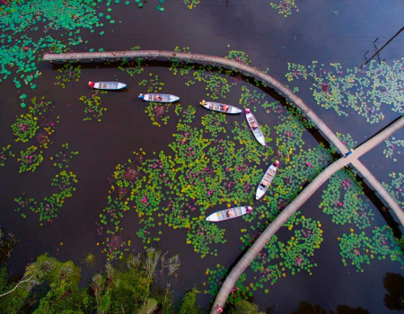 TOUR TẾT MIỀN TÂY | LÀNG NỔI TÂN LẬP | NHÀ CỔ 