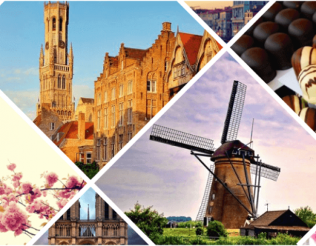 MỘT HÀNH TRÌNH 5 QUỐC GIA ĐỨC - LUXEMBOURG - BỈ - HÀ LAN - PHÁP