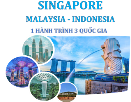 SING-MALAYSIA-INDONESIA 6 NGÀY 4 ĐÊM